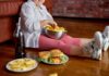 Can You Out-Exercise an Unhealthy Diet? Child sitting on the floor enjoying snacks from a bowl