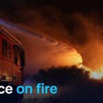 Thousands evacuated as soaring temperatures supercharge France wildfires | DW News